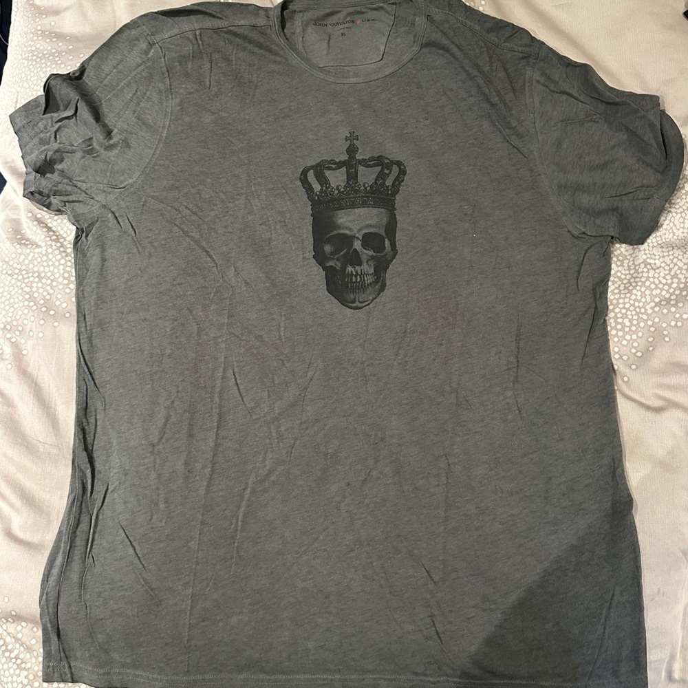 John varvatos tshirt skull